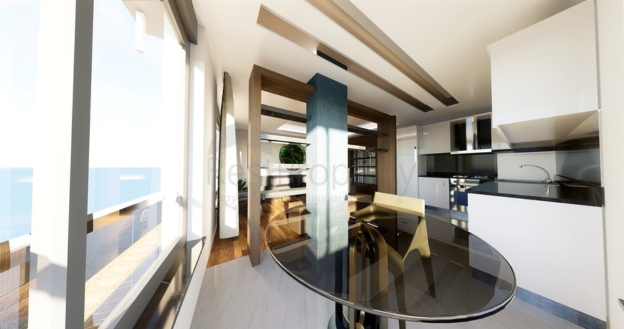 Квартиры планировки 1+1 , 2+1 и 4+1 дуплекс в центре города Анталия 