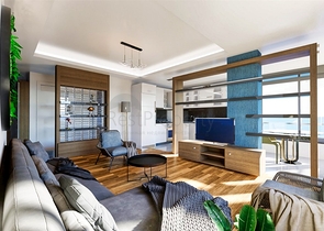 Квартиры планировки 1+1 , 2+1 и 4+1 дуплекс в центре города Анталия 