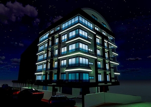 Квартиры планировки 1+1 , 2+1 и 4+1 дуплекс в центре города Анталия 