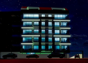 Квартиры планировки 1+1 , 2+1 и 4+1 дуплекс в центре города Анталия 