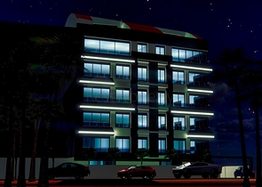 Квартиры планировки 1+1 , 2+1 и 4+1 дуплекс в центре города Анталия 