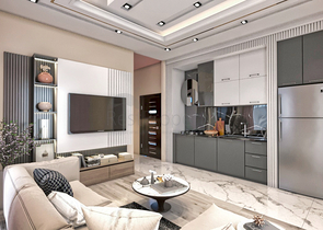 Инвестиционный проект новых квартир в центре города Анталия 