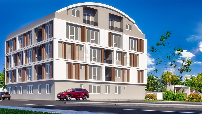 Строящийся инвестиционный проект в центре города Анталия  Строящийся инвестиционный проект в центре города Анталия