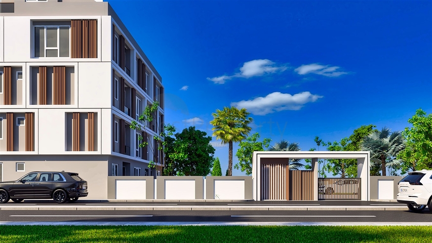 Строящийся инвестиционный проект в центре города Анталия  Строящийся инвестиционный проект в центре города Анталия