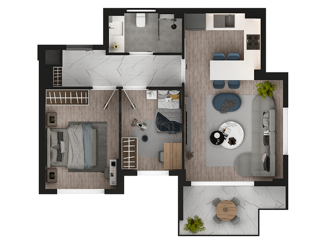 Инвестиционный проект в районе Алтынташ - Анталия 