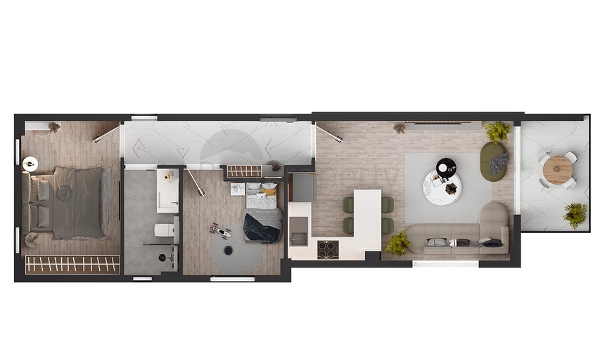 Инвестиционный проект в районе Алтынташ - Анталия 