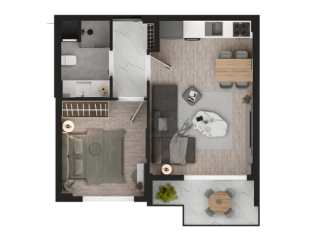 Инвестиционный проект в районе Алтынташ - Анталия 