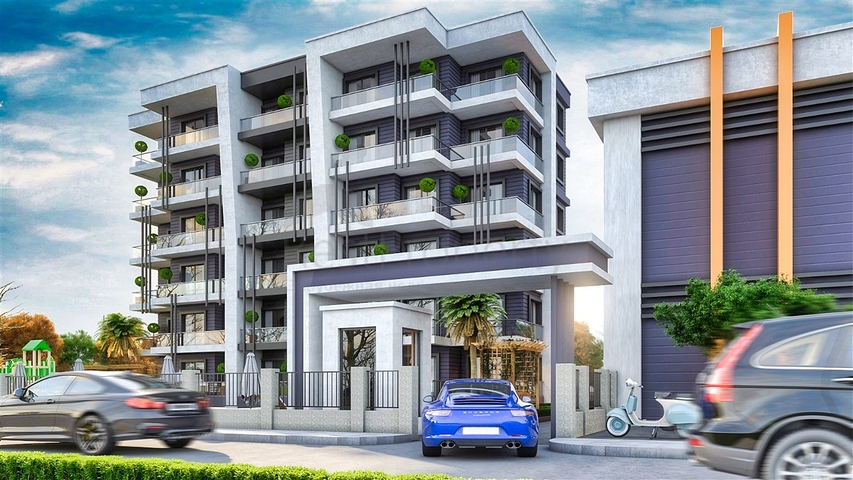 Инвестиционный привлекательный проект в районе Алтынташ - Анталия 