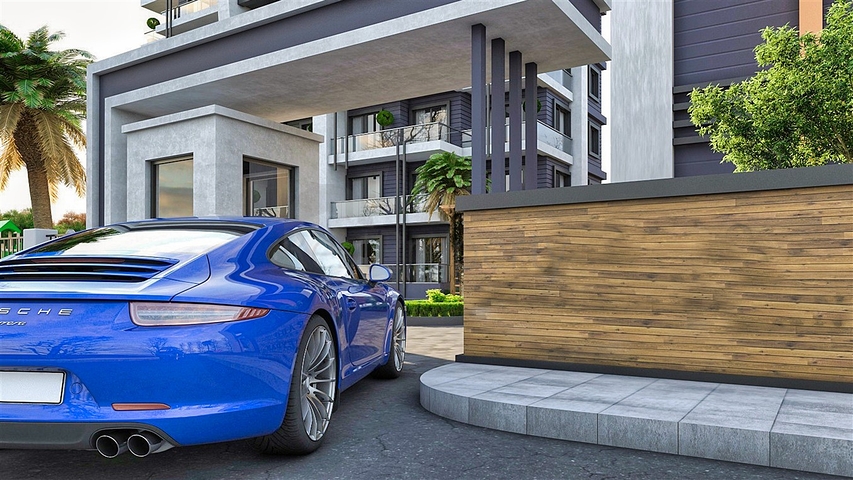 Инвестиционный привлекательный проект в районе Алтынташ - Анталия 