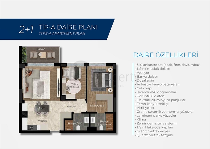 Инвестиционный проект в районе Алтынташ - Анталия 