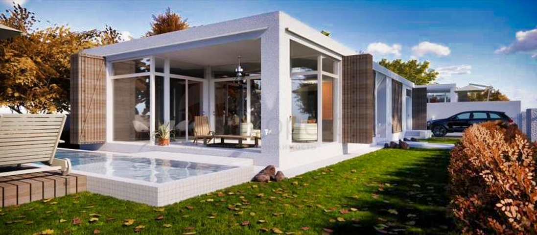 Вилла планировки 3+1 в районе Фетхие 