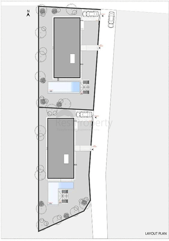 Вилла планировки 3+1 в районе Фетхие 