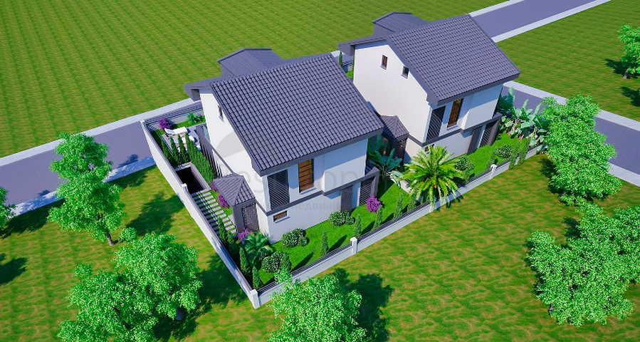 Вилла 3+1 в районе Фетхие