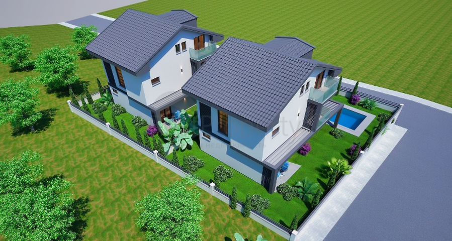 Вилла 3+1 в районе Фетхие