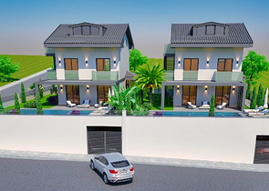 Вилла 3+1 в районе Фетхие