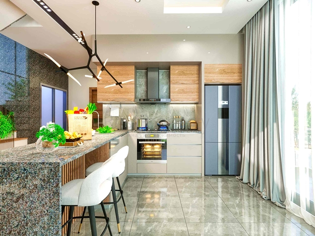 Виллы в комплексе , планировки 4+1 в районе Дошемеалты - Анталия 