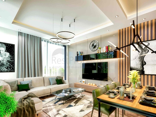 Виллы в комплексе , планировки 4+1 в районе Дошемеалты - Анталия 