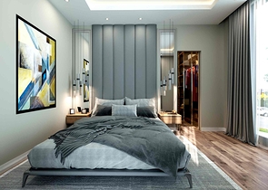 Виллы в комплексе , планировки 4+1 в районе Дошемеалты - Анталия 