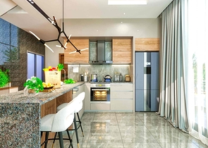 Виллы в комплексе , планировки 4+1 в районе Дошемеалты - Анталия 