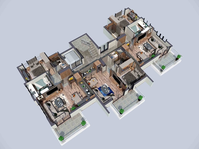 Инвестиционный проект в районе Алтынташ - Анталия 