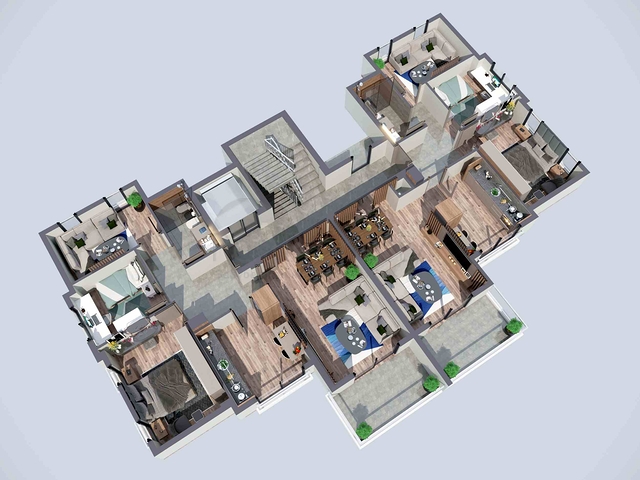 Инвестиционный проект в районе Алтынташ - Анталия 