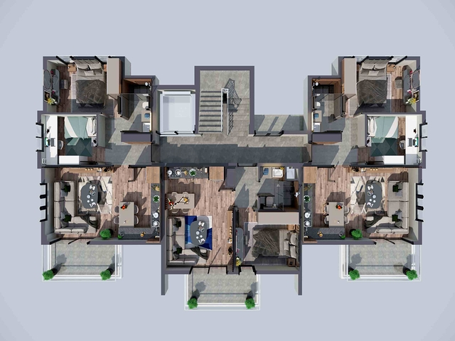 Инвестиционный проект в районе Алтынташ - Анталия 