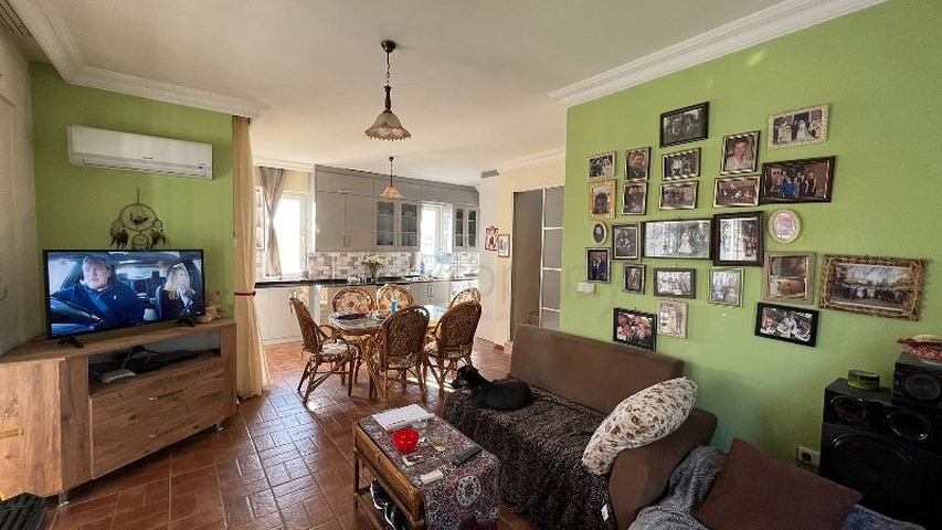 Вилла с видом на море планировки 4+1 в районе Фетхие 