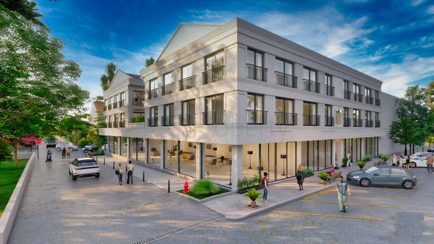 Квартира планировки 1+1,2+1,3+1,4+1 в районе Фетхие  Квартира планировки 1+1,2+1,3+1,4+1 в районе Фетхие