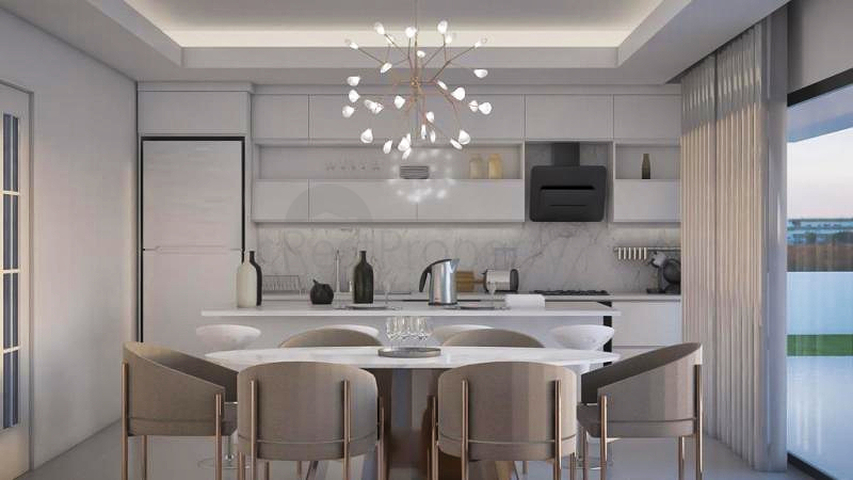 Вилла с бассейном планировки 4+1 в районе Фетхие 