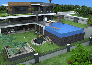 Новая вилла планировки 4+1 в районе Фетхие 