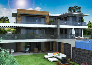 Новая вилла планировки 4+1 в районе Фетхие 