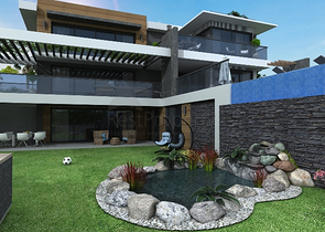 Новая вилла планировки 4+1 в районе Фетхие 