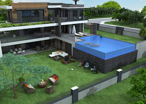 Новая вилла планировки 4+1 в районе Фетхие 