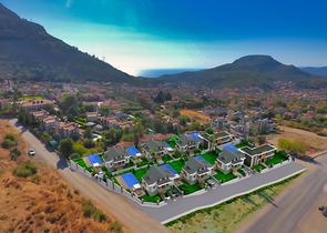 Новая вилла планировки 4+1 в районе Фетхие 