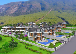 Просторная вилла планировки 4+1 в районе Фетхие 