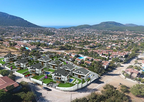 Просторная вилла планировки 4+1 в районе Фетхие 