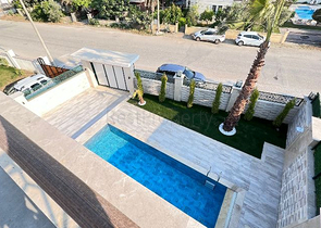 Вилла без мебели планировки 5+1 в районе Фетхие 