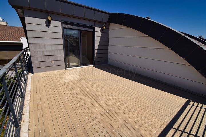 Вилла планировки 6+2 в микрорайоне Моллаюсуф - Анталия 