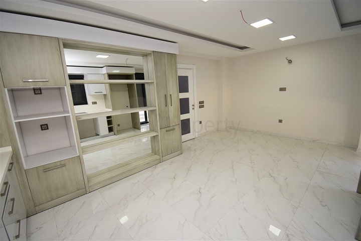 Вилла планировки 6+2 в микрорайоне Моллаюсуф - Анталия 