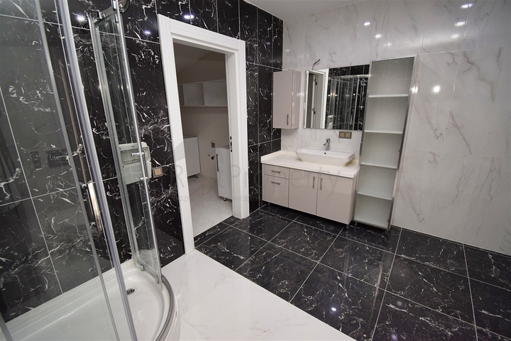 Вилла планировки 6+2 в микрорайоне Моллаюсуф - Анталия 