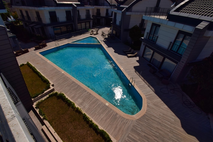 Вилла планировки 6+2 в микрорайоне Моллаюсуф - Анталия 