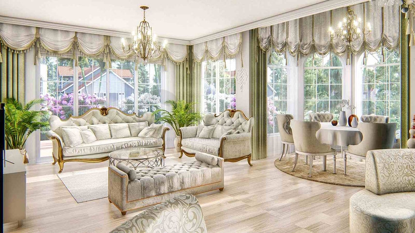 Новая вилла планировки 4+1 в районе Дошемеалты - Анталия 