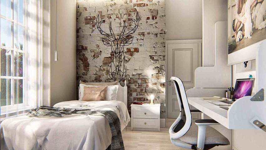 Новая вилла планировки 4+1 в районе Дошемеалты - Анталия 