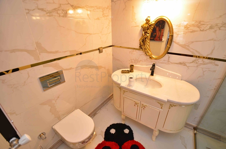 Виллы класса люкс , планировки 5+2 в микрорайоне Сарысу - Анталия 