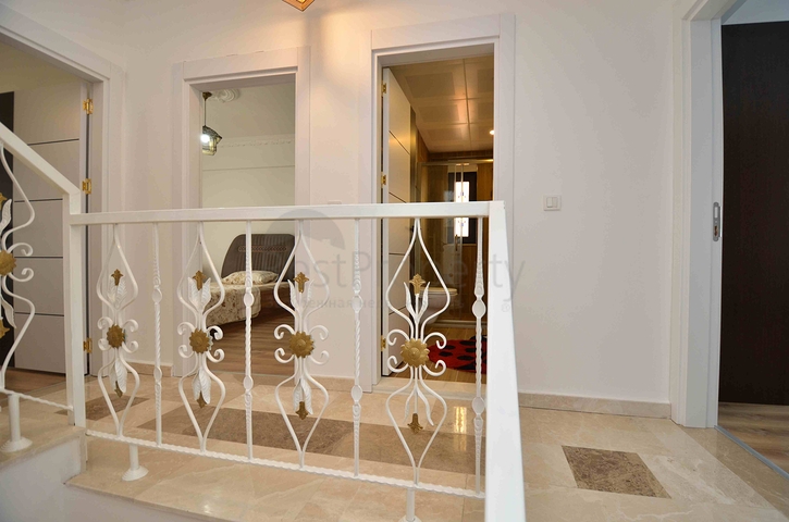 Виллы класса люкс , планировки 5+2 в микрорайоне Сарысу - Анталия 