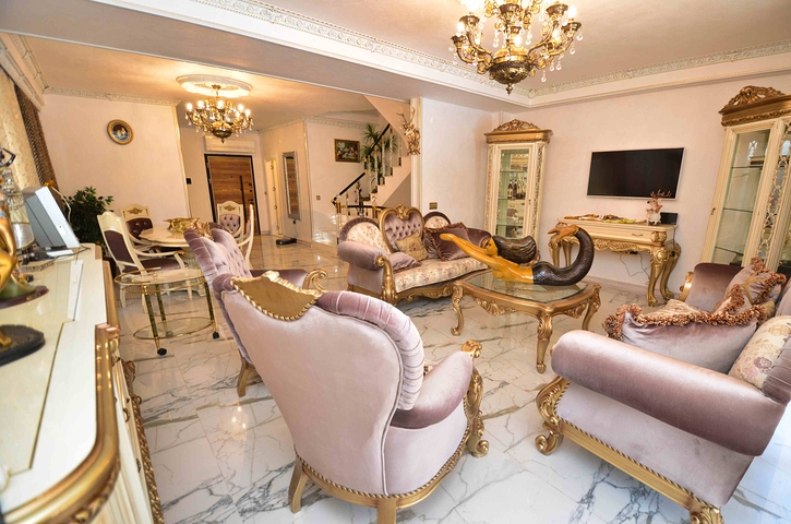 Виллы класса люкс , планировки 5+2 в микрорайоне Сарысу - Анталия 