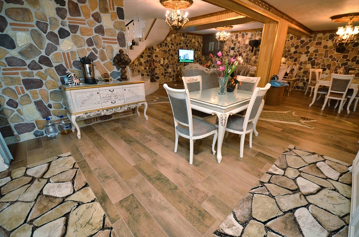 Виллы класса люкс , планировки 5+2 в микрорайоне Сарысу - Анталия 