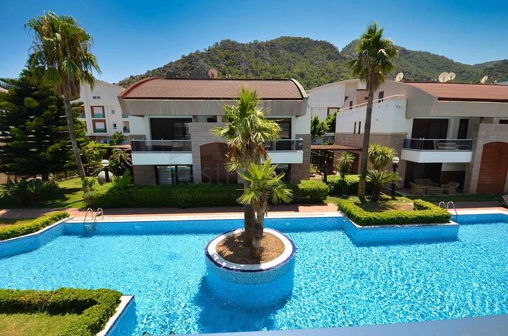 Виллы класса люкс , планировки 5+2 в микрорайоне Сарысу - Анталия 