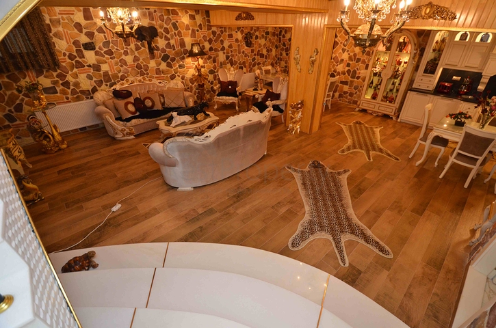 Виллы класса люкс , планировки 5+2 в микрорайоне Сарысу - Анталия 