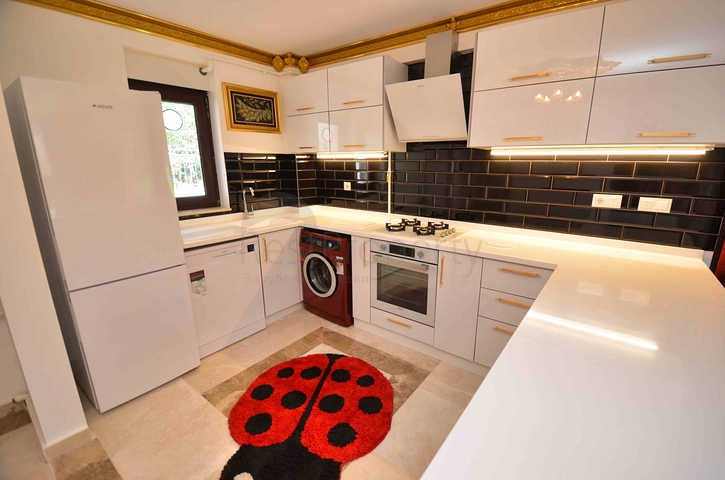 Виллы класса люкс , планировки 5+2 в микрорайоне Сарысу - Анталия 